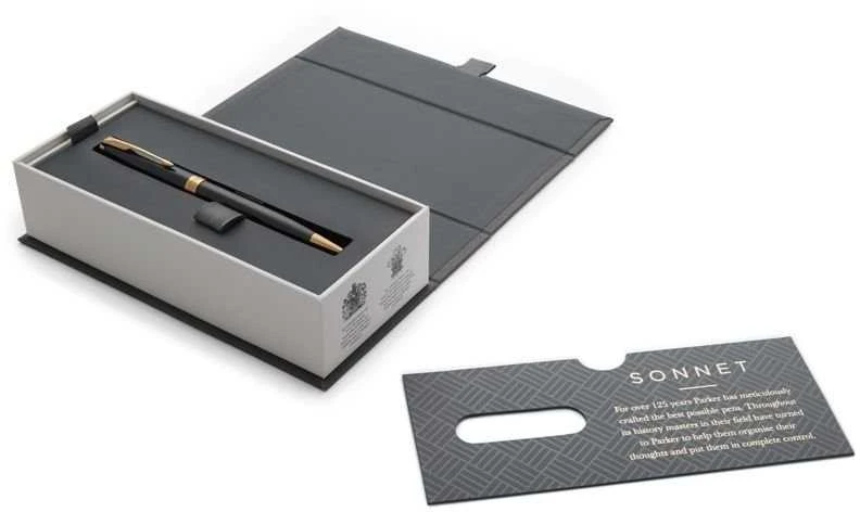 Tušinukas PARKER Sonnet Juodas Lacquer GT