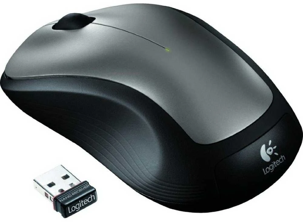 Belaidė pelė Logitech M235, Pilka