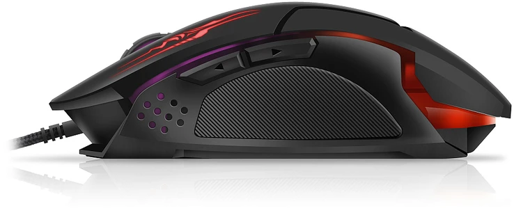Pelė žaidimams REAL-EL RM-520 Gaming, juodos spalvos