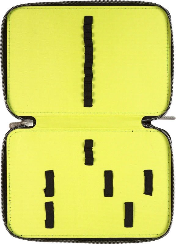 Penalas deVENTE Gamer, dviejų skyrių, 21x14x5,2 cm, juodos spalvos