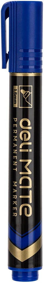 Permanentinis žymeklis DELI U102 apvalus 1,5 mm mėlynos spalvos