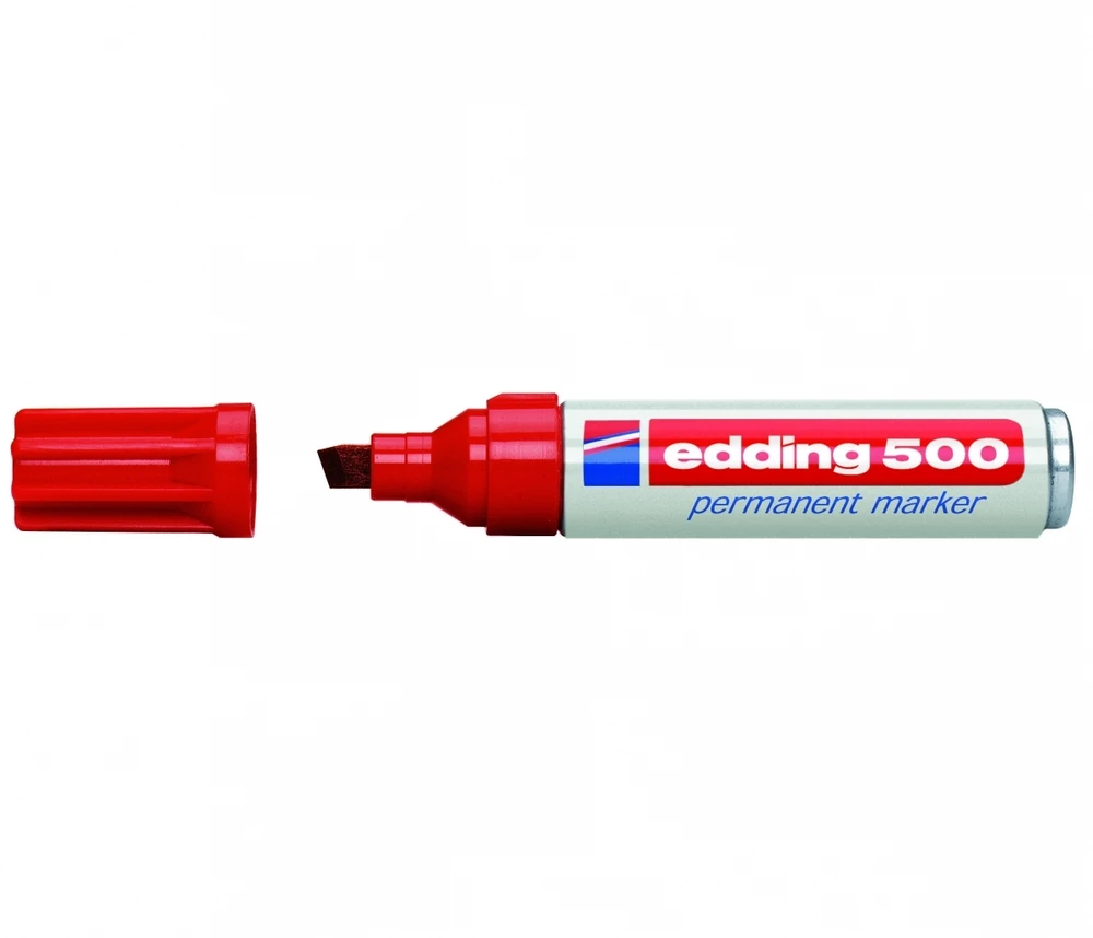 Edding 500 Perm Marker Raudona (4-500002) (4500002)