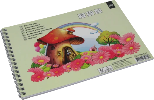 Piešimo sąsiuvinis College A5 20 lapų 120g
