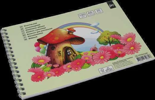 Piešimo sąsiuvinis College A5 20 lapų 120g
