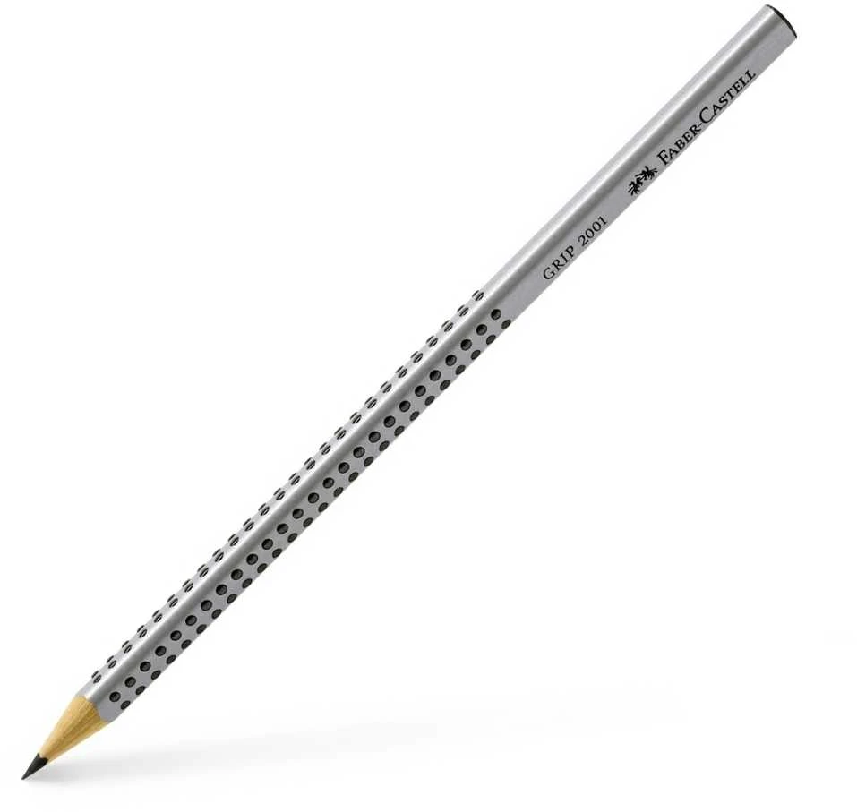 Pieštukas Faber- Castell Grip 2001, HB, drožtas 1221-104
