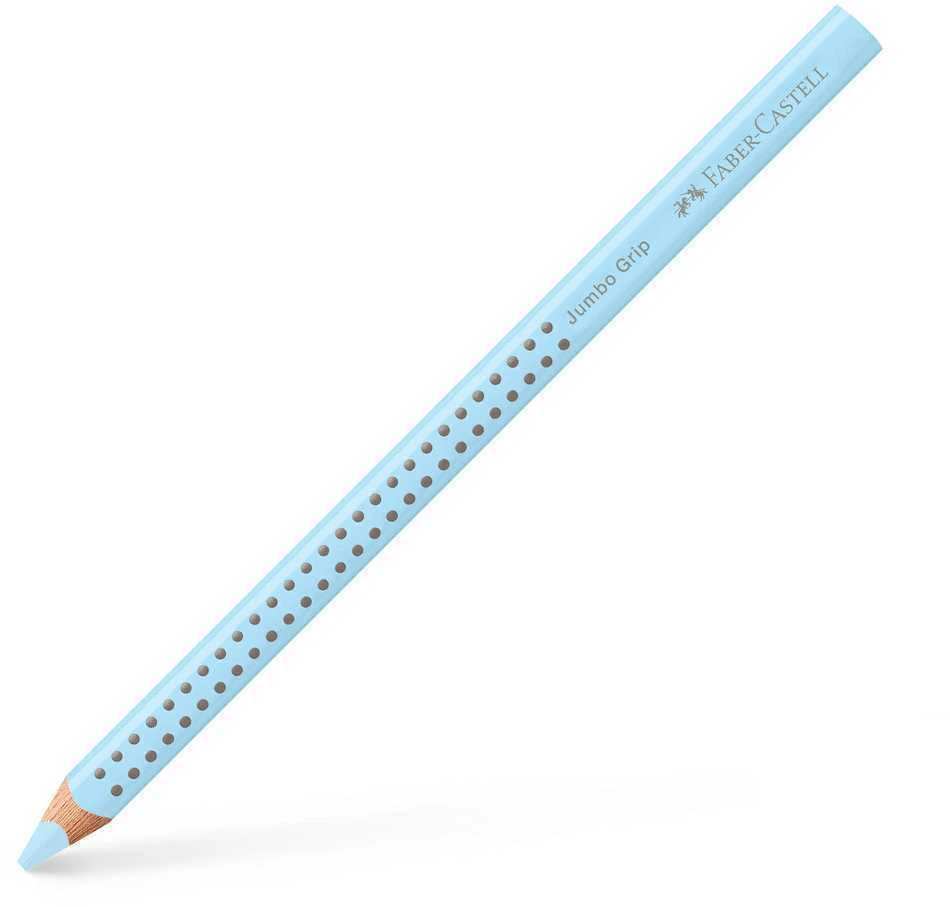 Pieštukas Faber-Castell Jumbo Grip, pastelinės mėlynos spalvos