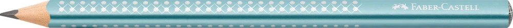 Pieštukas Faber-Castell Jumbo Sparkle, žydros spalvos