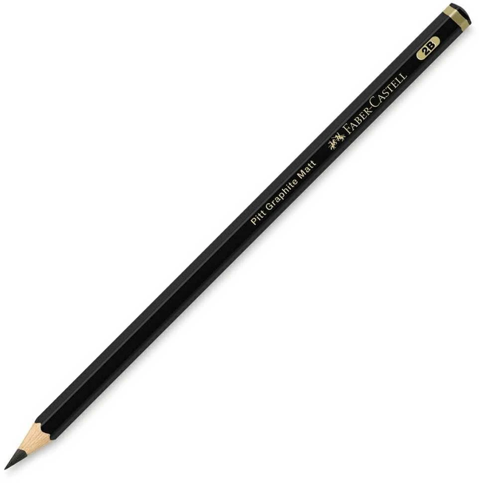 Pieštukas Faber-Castell Pitt Graphite Matt 2B