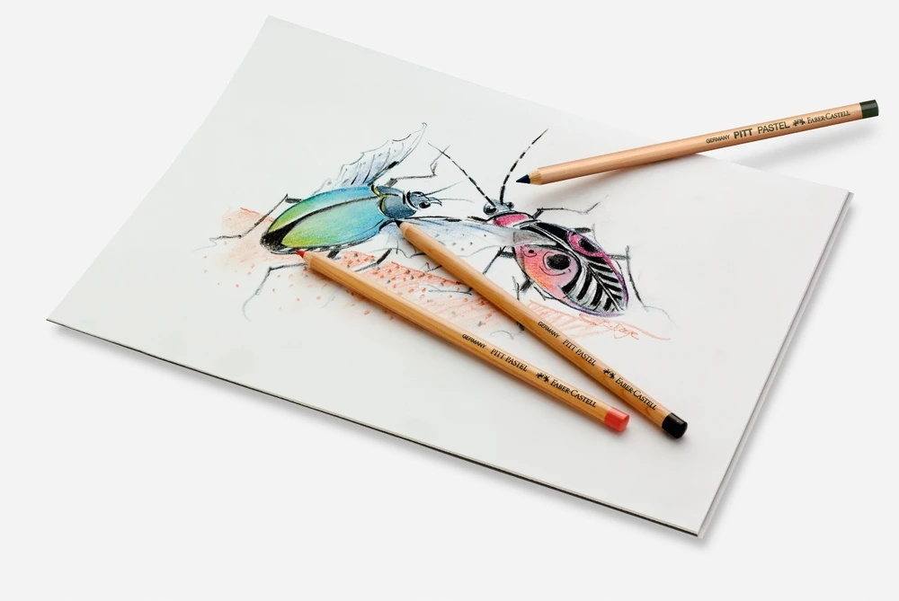 Pieštukas Faber-Castell Pitt Pastel, #188, Sanguine spalvos