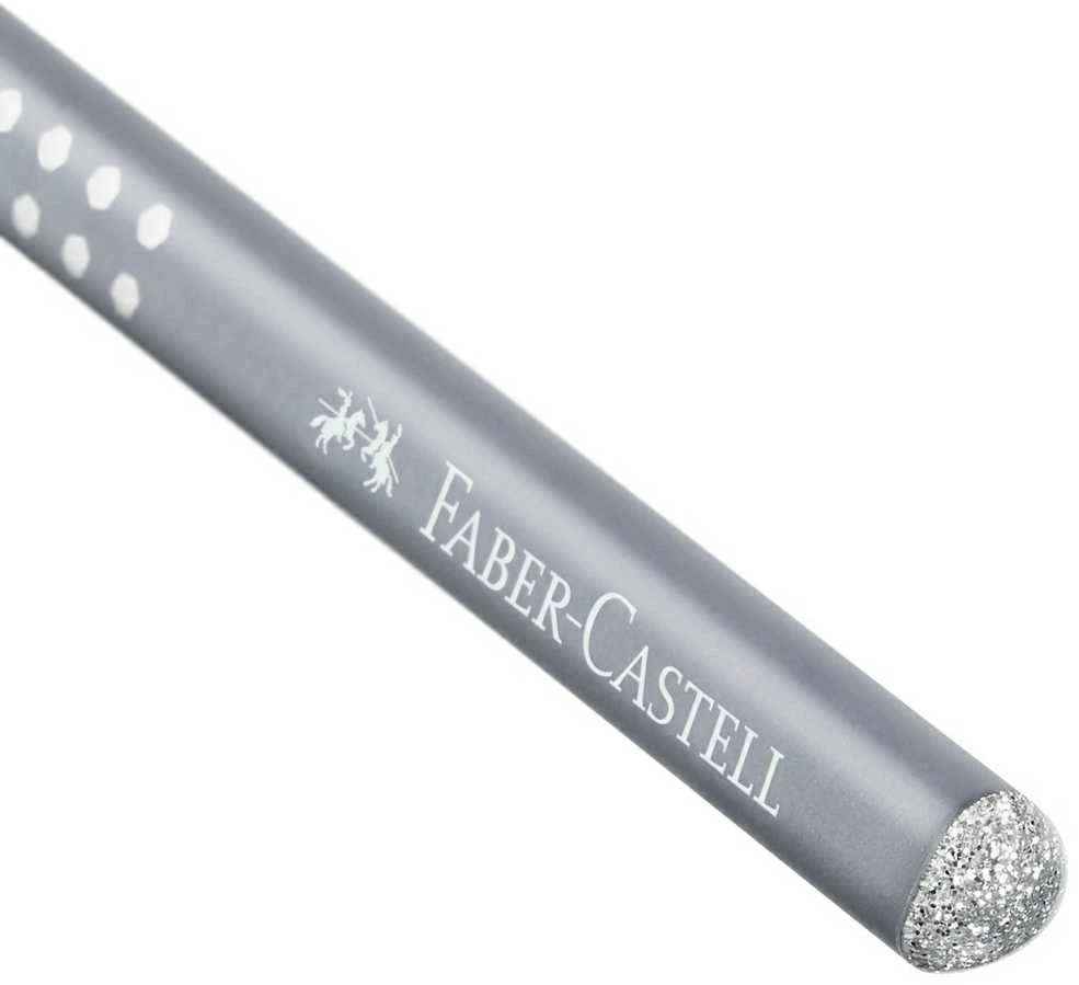 Pieštukas Faber-Castell Sparkle, pilkos spalvos