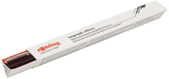 Isograph Rotring piešimo tušinukas - juodas 0,35 mm - 1903400