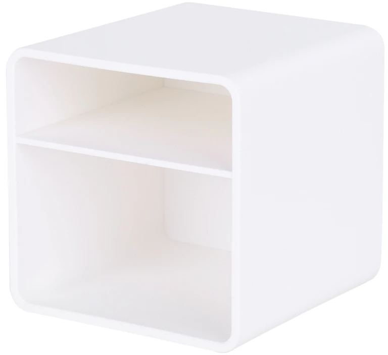 Pieštukinė DELI Nusign, 84x84x86mm, baltos spalvos