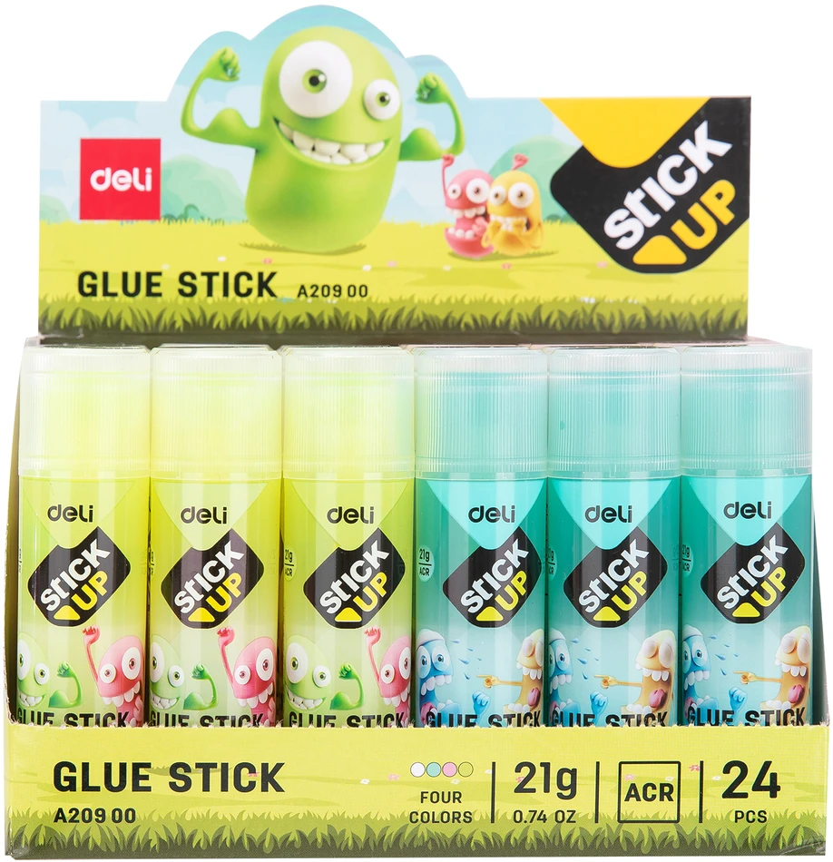 Pieštukiniai klijai DELI Bumpees Gel, 21g