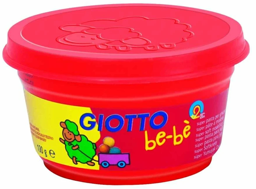 Plastilinas Fila Giotto Bebe 3x100g geltonas, mėlynas, raudonas