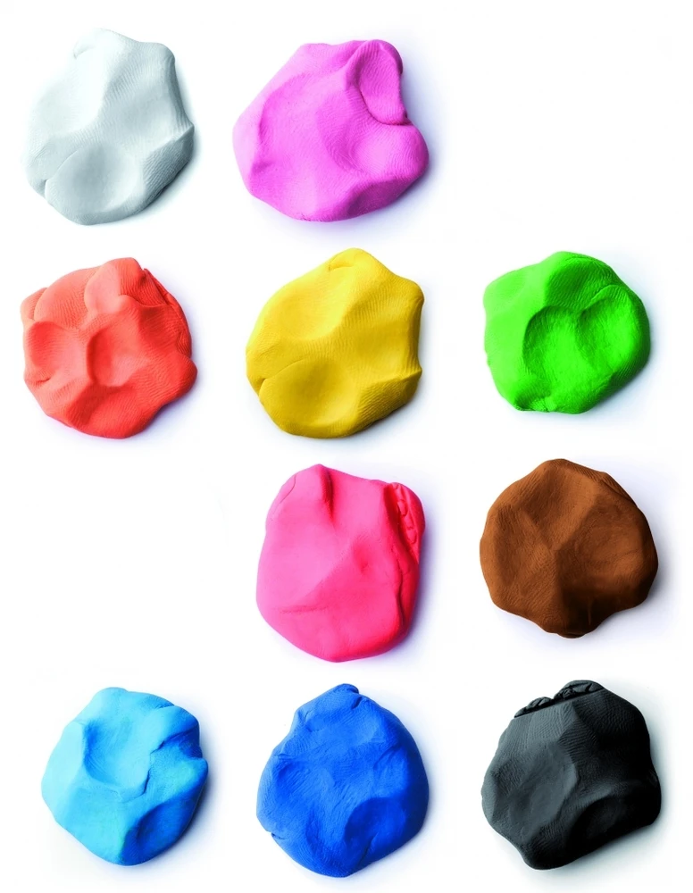 Plastilinas Fila Giotto Patplume 10x20g, 10 spalvų