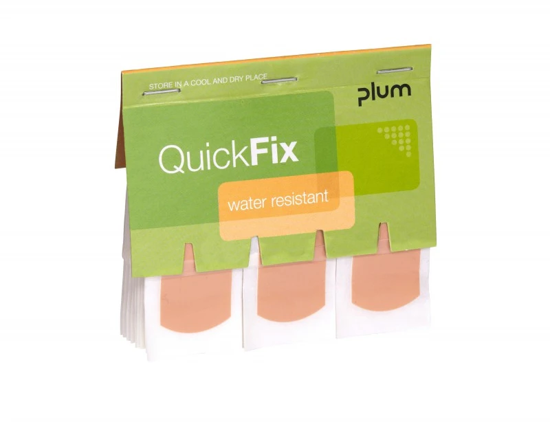 Vandeniui atsparūs pleistrai PLUM QuickFix, 45 vnt.