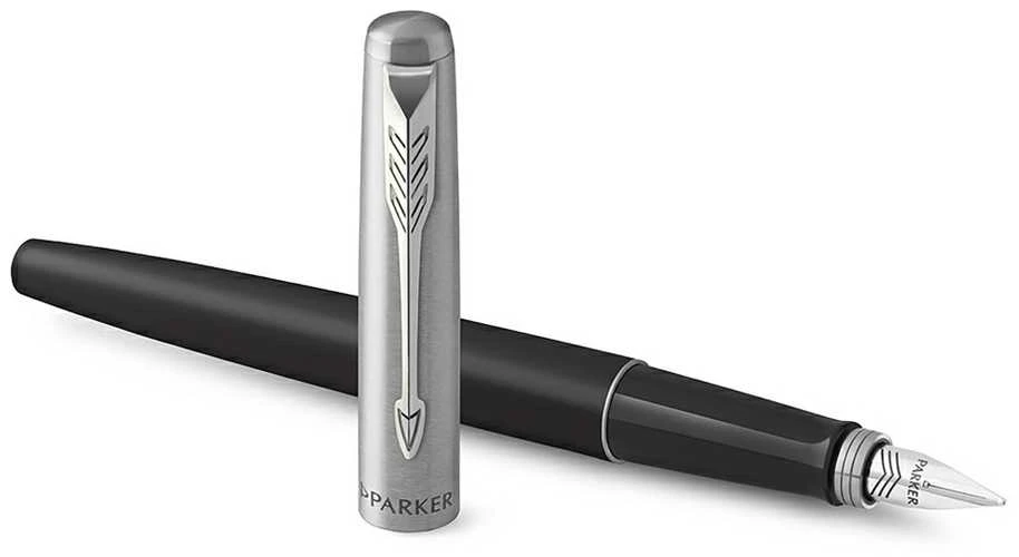 Plunksnakotis Parker Jotter Bond Street Juodas CT Medium Mėlyna
