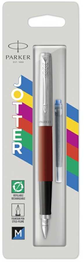 Plunksnakotis Parker Jotter Originals Raudona CT Medium, blisteryje