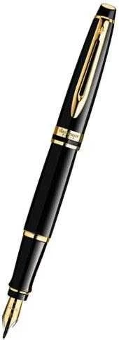 Plunksnakotis Waterman Expert-3, Juodas Laquer, GT
