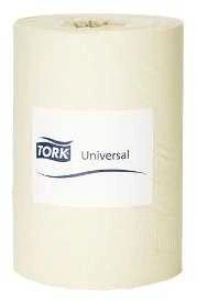 Grite Popieriniai rankšluosčiai Tork Basic Mini Centerfeed M1 (120144), 1 sluoksnis, gelsvos spalvos, 115 m