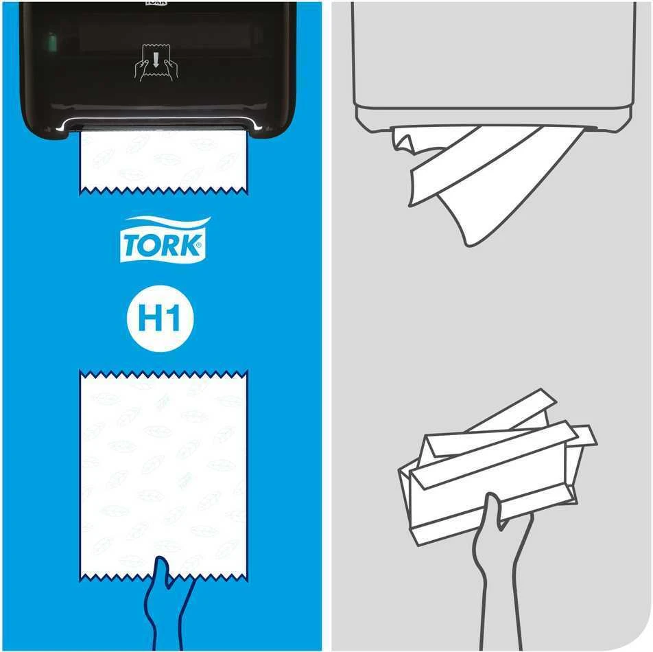Popieriniai rankšluosčiai Tork Matic Soft Advanced H1 (290067), 2 sluoksniai, baltos spalvos, 150m, 612 lapelių