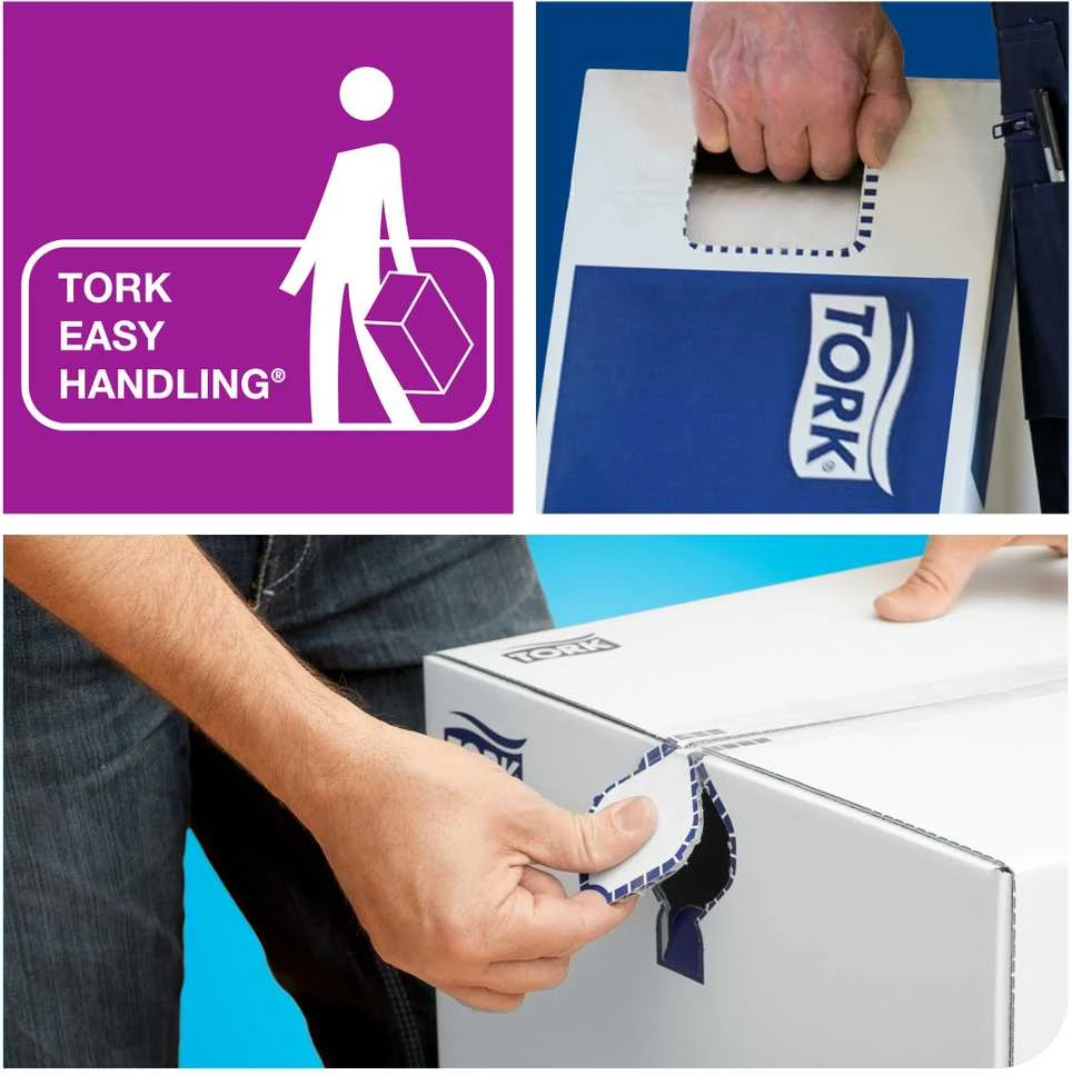 Popieriniai rankšluosčiai Tork Premium Matic Soft H1 (290016), 2 sluoksniai, baltos spalvos, 100m, 408 lapeliai