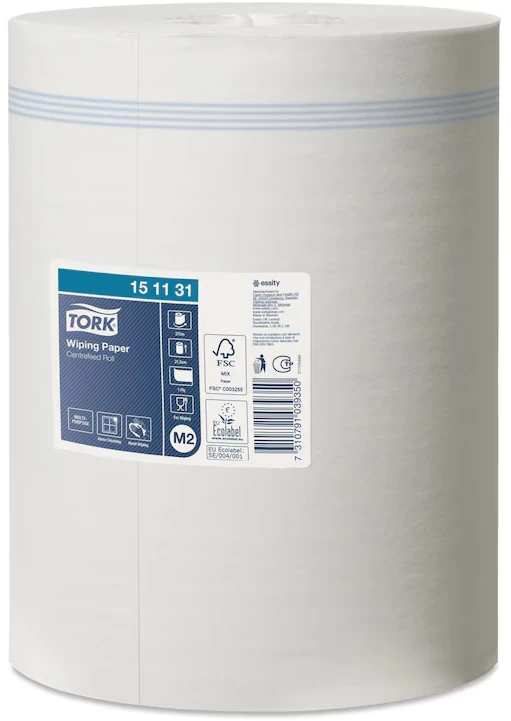 Popieriniai rankšluosčiai TORK ADVANCED M2,151131, 1sl., 21.5 cm x 275 m, balta sp.