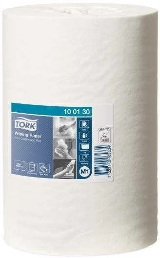 Popieriniai rankšluosčiai Tork Wiper Mini Centerfeed Advanced M1 (100130), 1 sluoksnis, baltos spalvos, 120 m