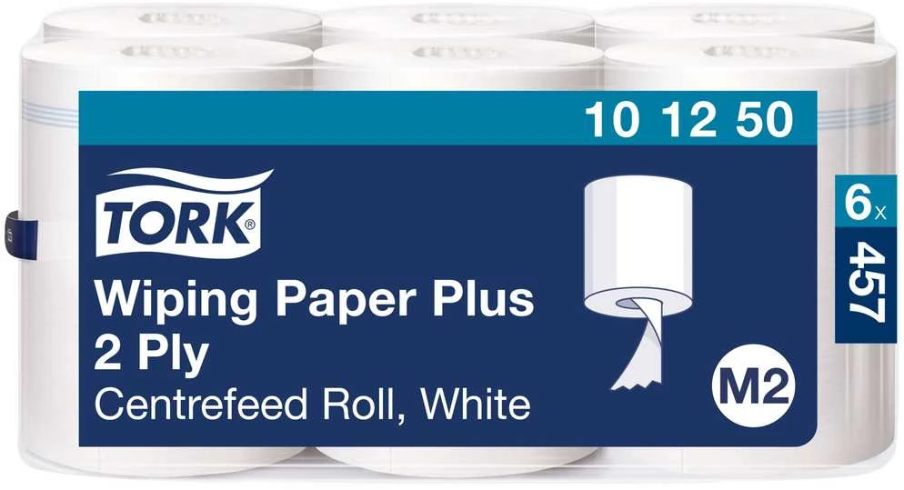 Rankšluostis Popieriniai rankšluosčiai TORK ADVANCED 420, M2 101250, 2 sl., 24,5 cm x 160 m, balta sp.