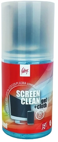 Purškiamas gelinis ekranų valiklis College, LCD/LED/Plasma, 200ml+mikropluošto šluostė