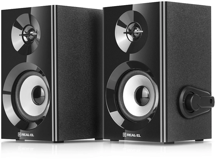 Radijas REAL-EL X-525 pilkos spalvos