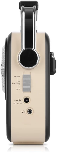 Radijas REAL-EL X-540 juodos spalvos
