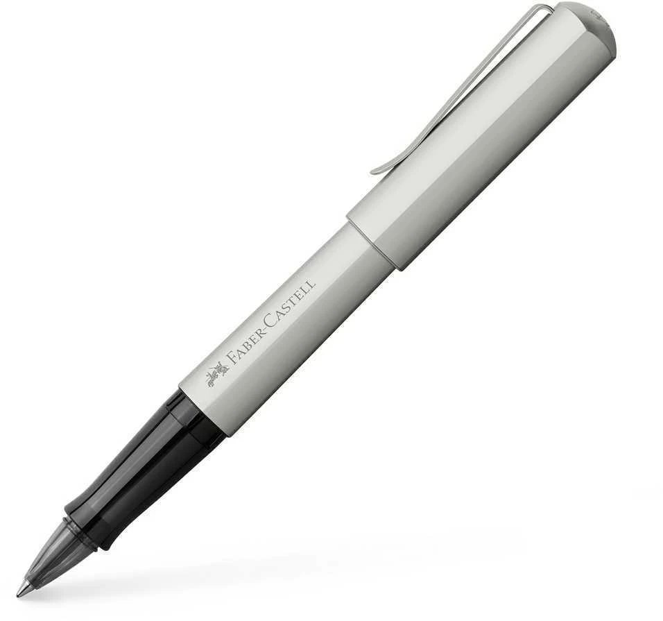 Rašalinis rašiklis Faber-Castell Hexo pilkas matinis