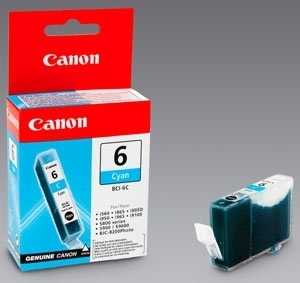 Canon Rašalo kasetė BCI-6C mėlyna