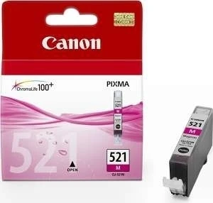 Rašalo kasetė Canon CLI-521M, purpurinė, 9 ml, orig