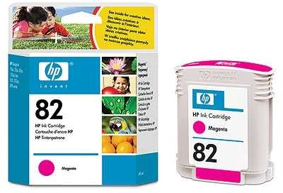 Hewlett Packard (HP) HP Nr.82 Rašalo krepšelis. Magenta (69 ml)