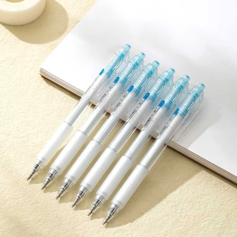 Gelinis tušinukas DELI G057 0.5 mm mėlynos spalvos
