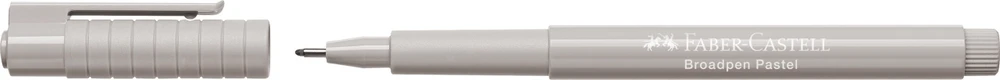 Rašiklis Faber-Castell FineLiner Broadpen, 0,8mm, pilkos spalvos