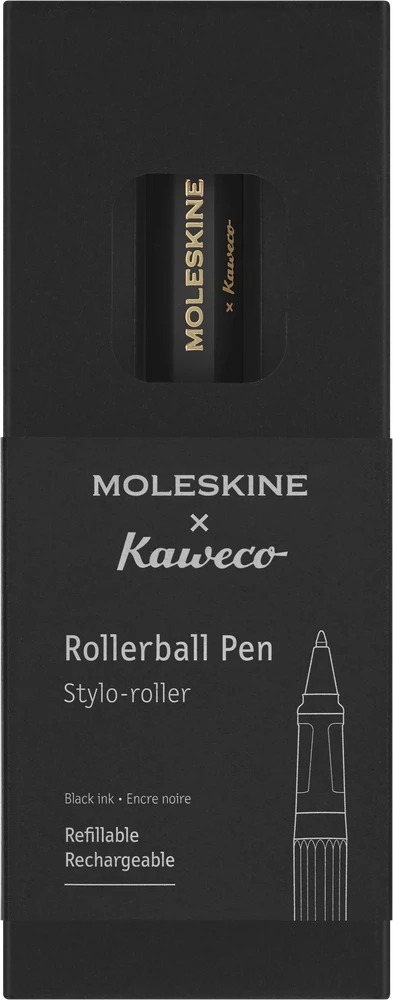Rašiklis Moleskine x Kaweco, juodos spalvos