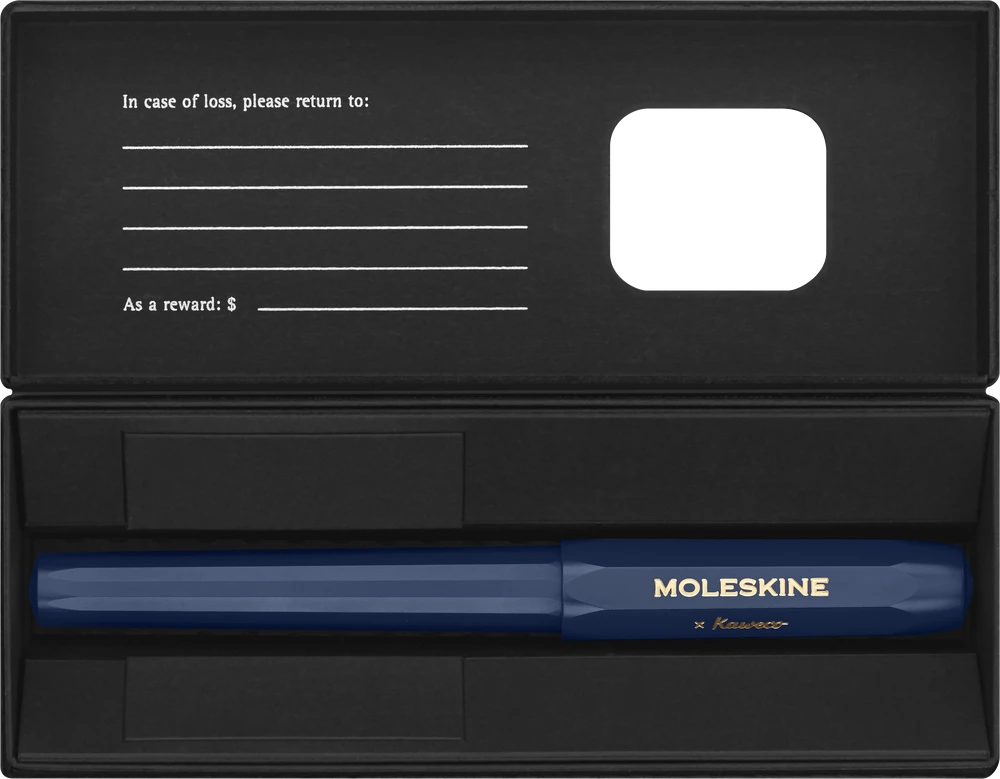 Rašiklis Moleskine x Kaweco,mėlynos spalvos