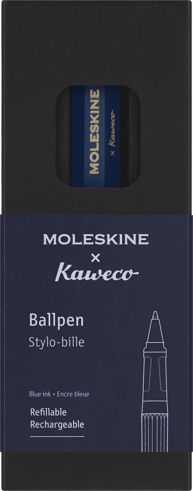 Rašiklis Moleskine x Kaweco,mėlynos spalvos