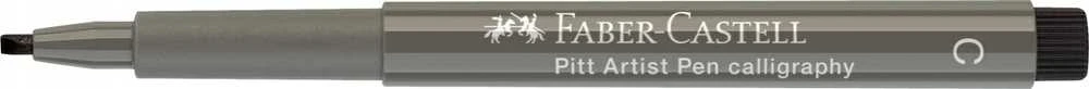 Rašiklis piešimui Faber-Castell PITT Artist Pen C, kaligrafinis, #273 Warm Pilkas IV