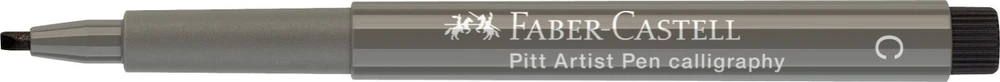 Rašiklis piešimui Faber-Castell PITT Artist Pen C, kaligrafinis, #273 Warm Pilkas IV