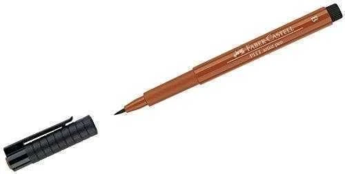 *Rašiklis piešimui Faber-Castell PITT Artist Pen S, #188 Sanguine