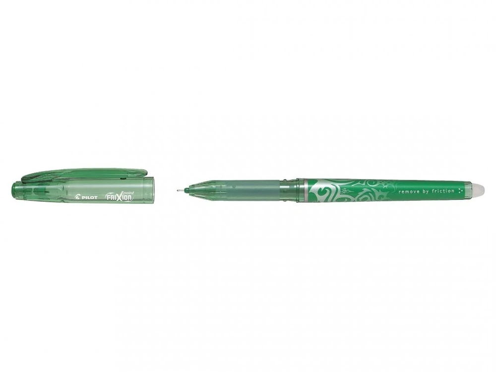 Pilot Pen Rašiklis Pilot Frixion Point, 0,5mm, su trintuku, žalios spalvos