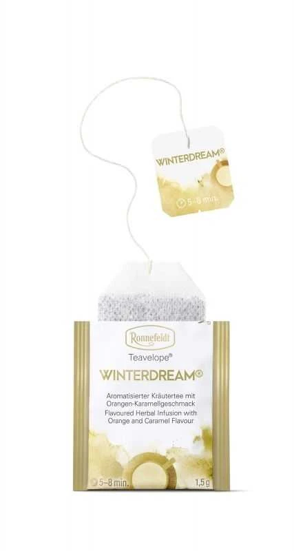Raudonoji arbata Ronnefeldt Winterdream, su vokeliu, 25 pakeliai