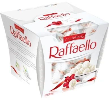 Saldainiai Raffaello, 150g