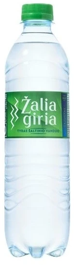 Šaltinio vanduo Žalia Giria, gazuotas, 0.5l (D)