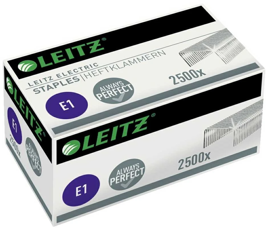 Sąsagėlės ELECTRIC E1 Nr.10 2500vnt. LEITZ cinkuotos