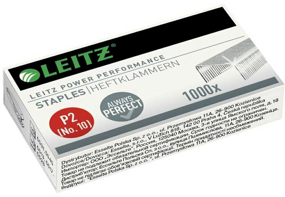 Sąsagėlės Nr.10 1000vnt. LEITZ cinkuotos